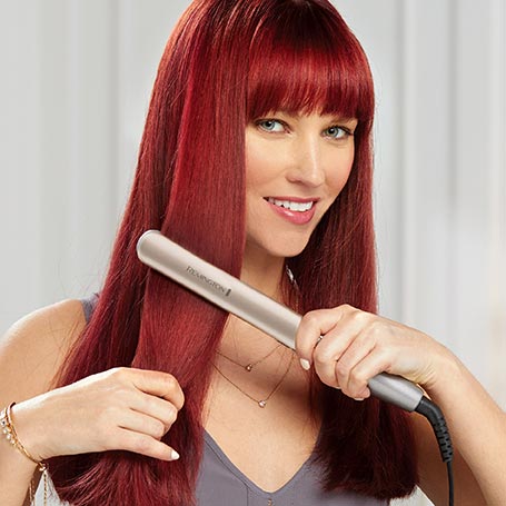 Remington red hair straightener on sale